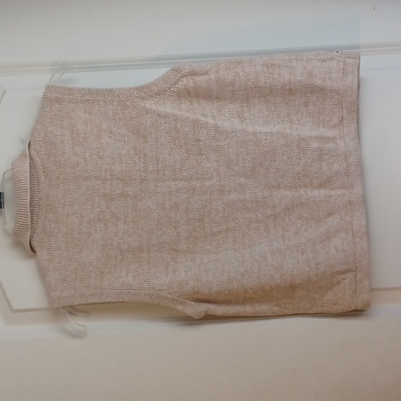 Vintage bechamel vest petites size medium christmas neutral festival party - Picture 2 of 2